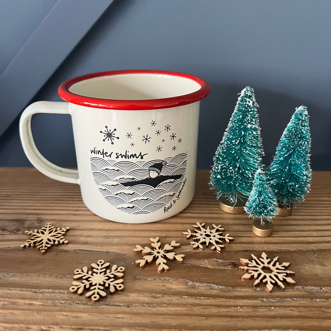 Winter Wild Swimming Mug