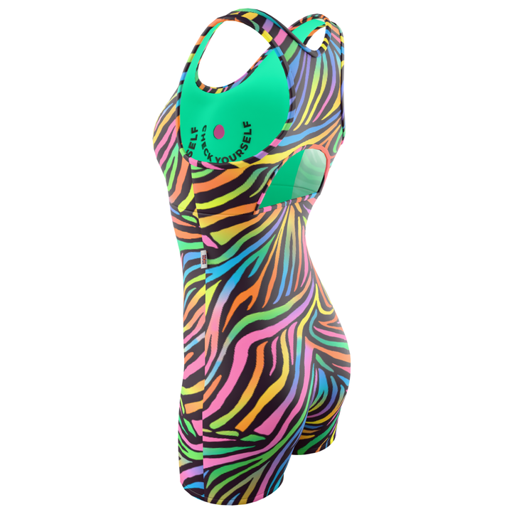 Ladies Shortie Swimsuit - Festival