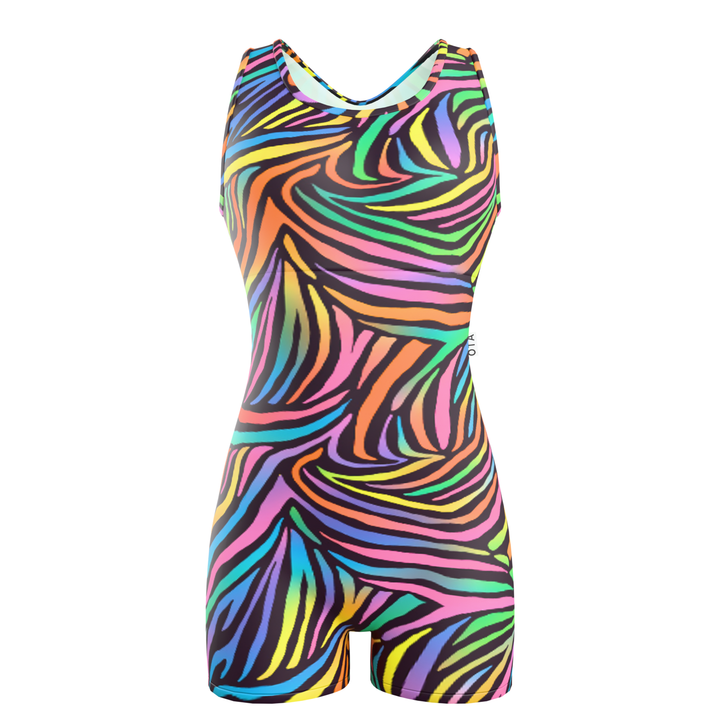 Ladies Shortie Swimsuit - Festival