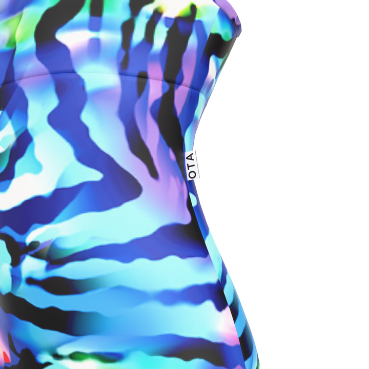 Ladies Shortie Swimsuit - Wild