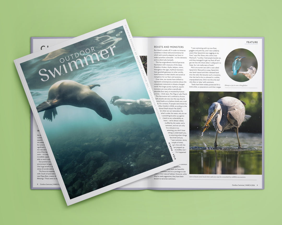 Outdoor Swimmer Magazine March 2026 issue | Wildlife Encounters