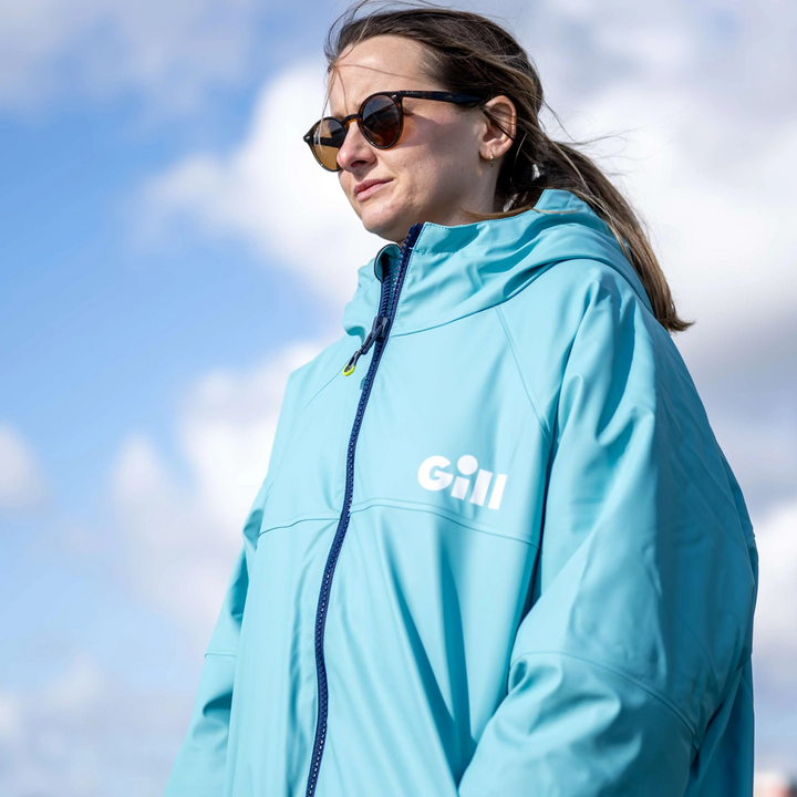 Gill Aqua Parka Changing Robe