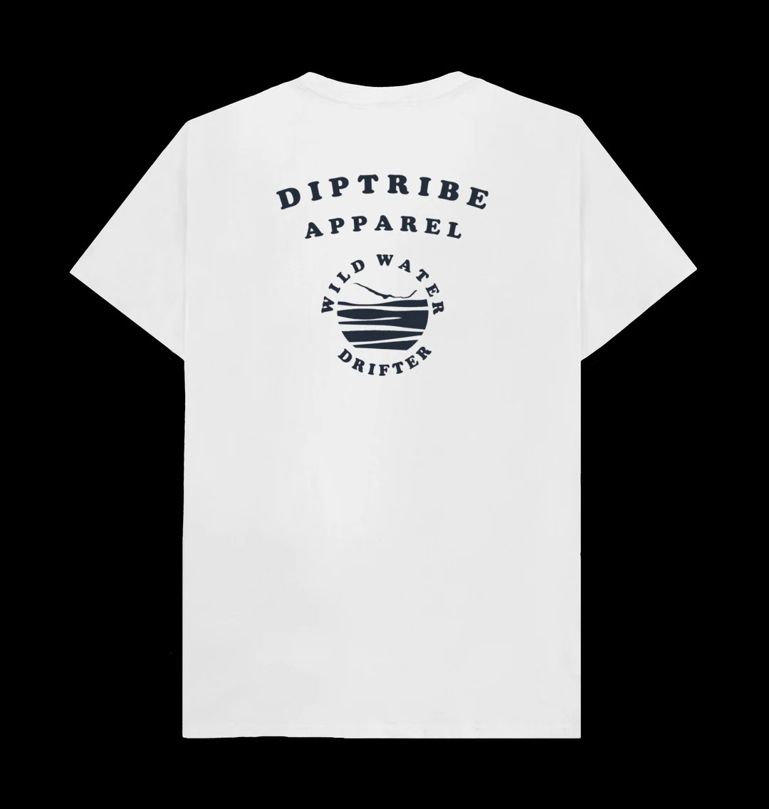 Wild Water Drifter Back Print Men's T-Shirt