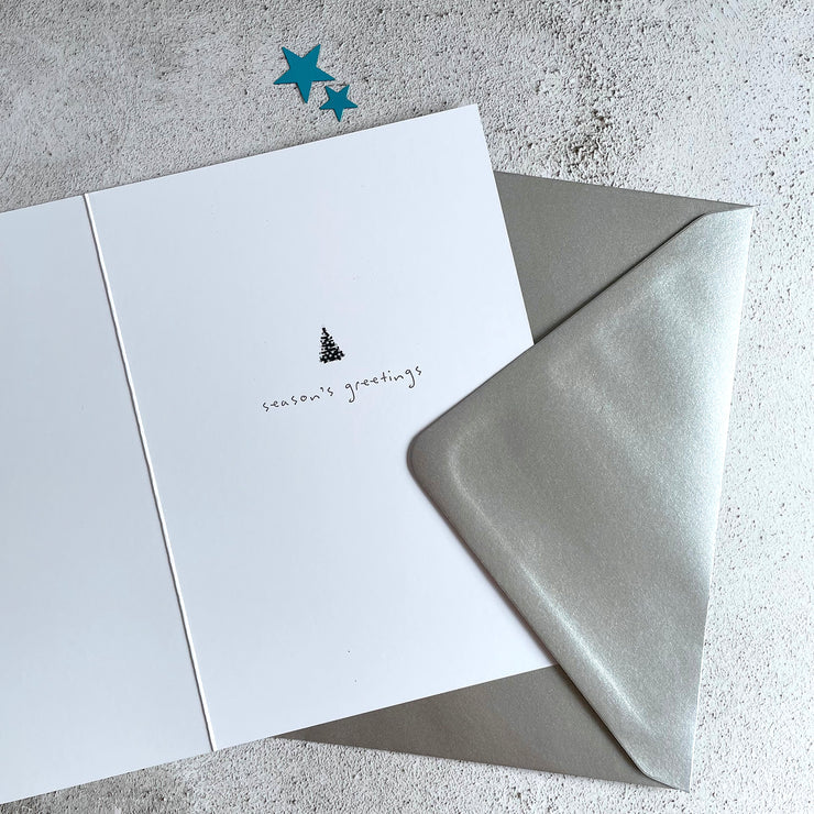 Wild Swimming Christmas Card – O Come All Ye Faithful