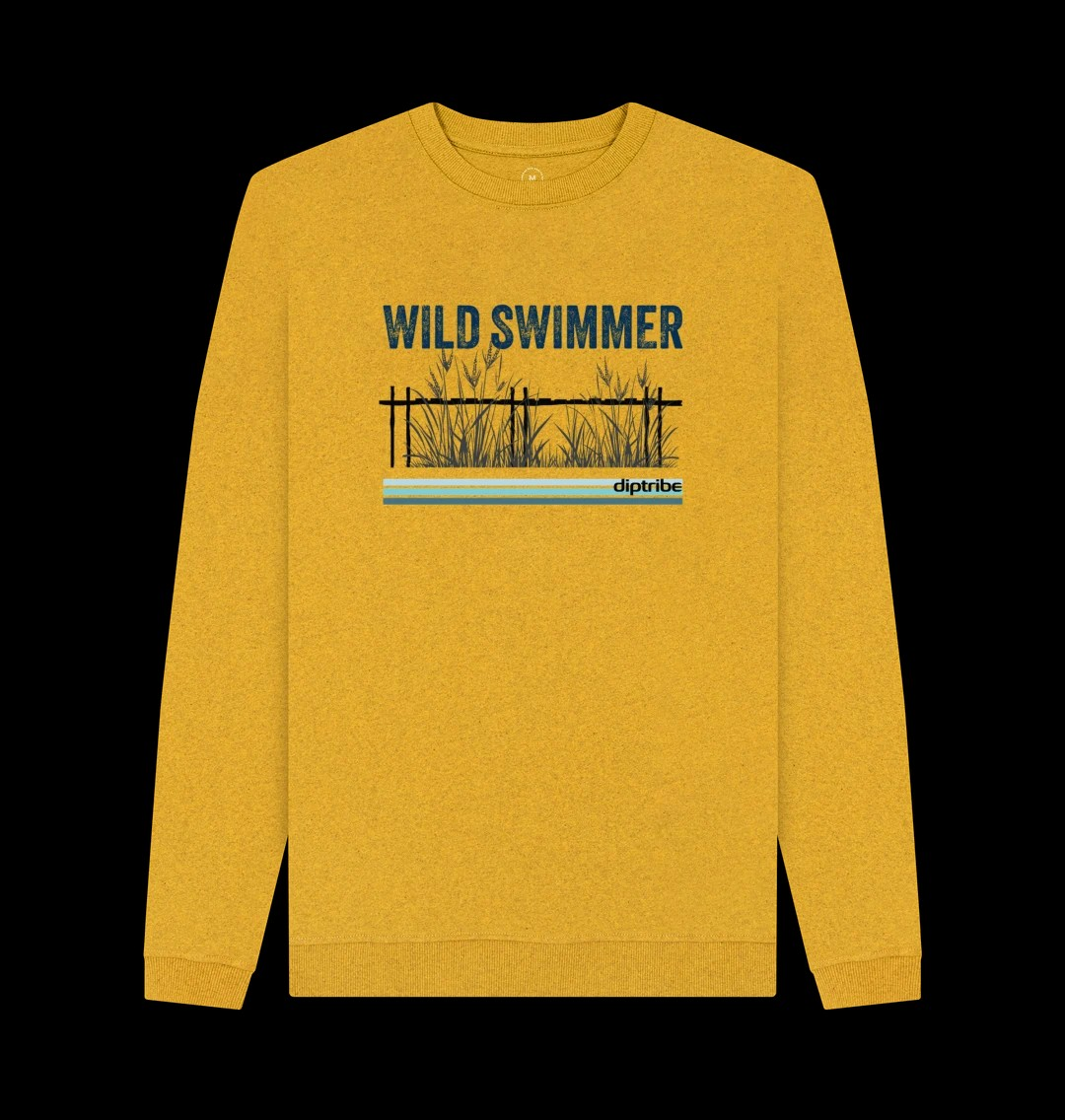 Wild Swimmer Recycled Organic Men's Sweatshirt