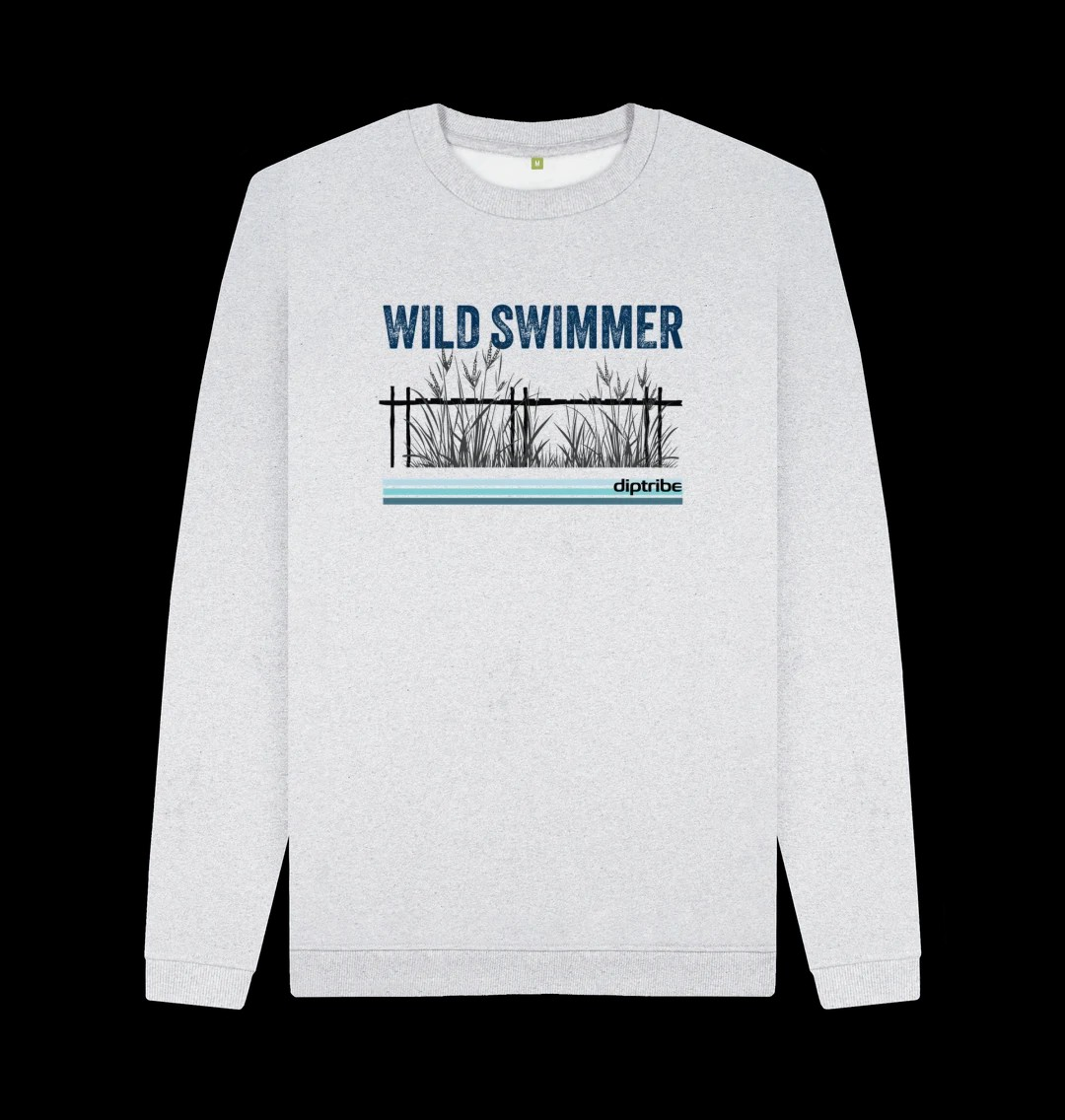 Wild Swimmer Recycled Organic Men's Sweatshirt