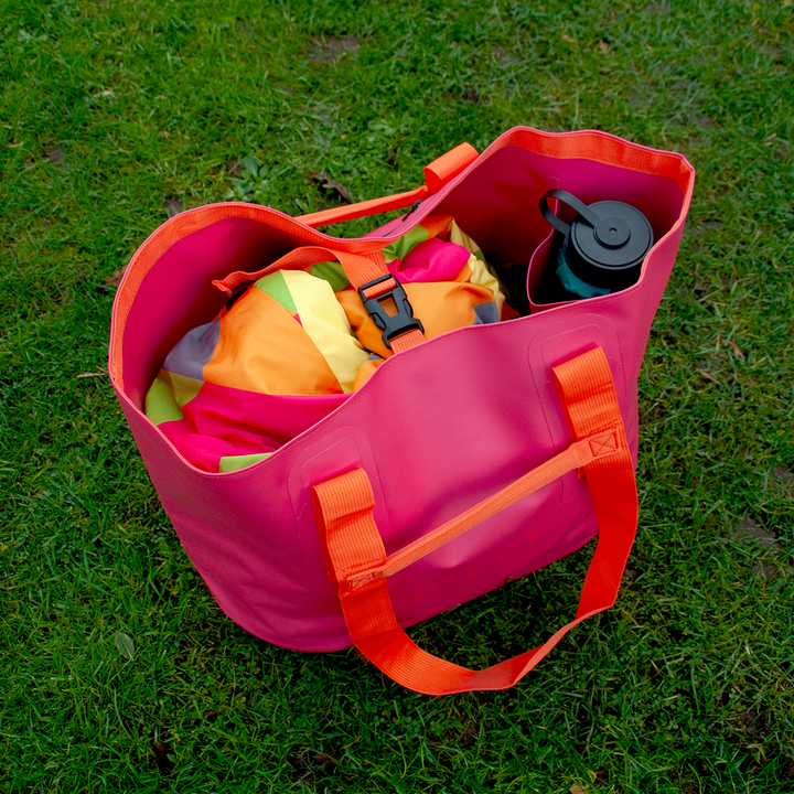 Waterproof Tote Bag 40L – Pink