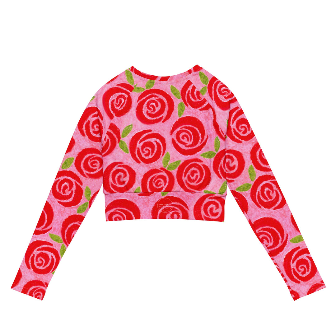 Roses Recycled Short Rash Guard