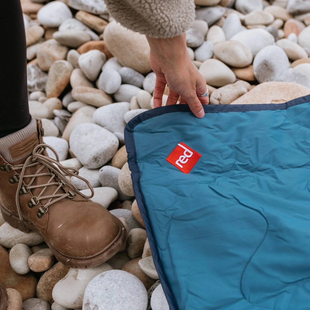 Quilted Lightweight Water-Resistant Adventure Sit Mat - Ocean Blue