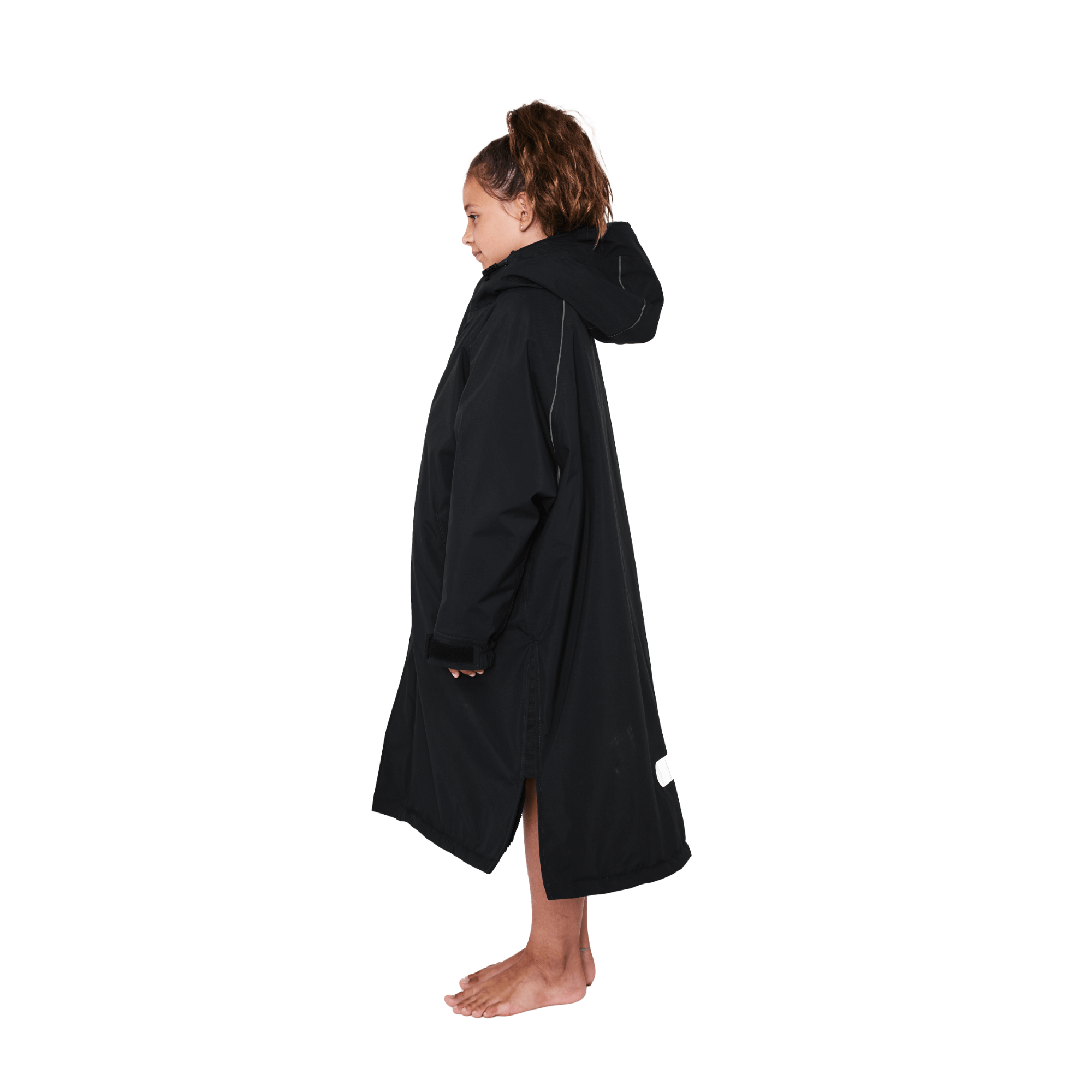 Kids Dry Pro Robe - Black