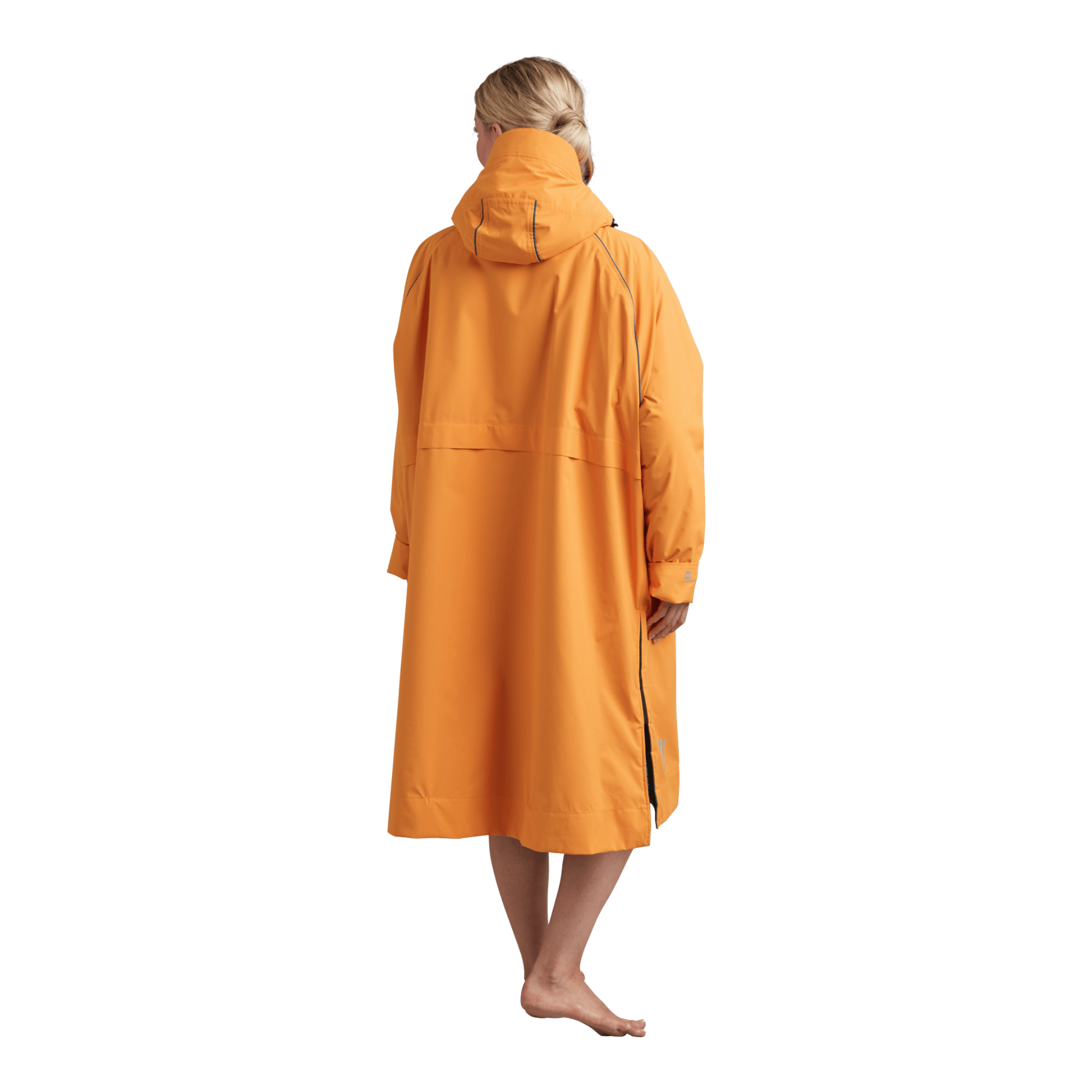 Women's Long Sleeve Waterproof Dry Changing Robe Alter Evo - Bitter Orange