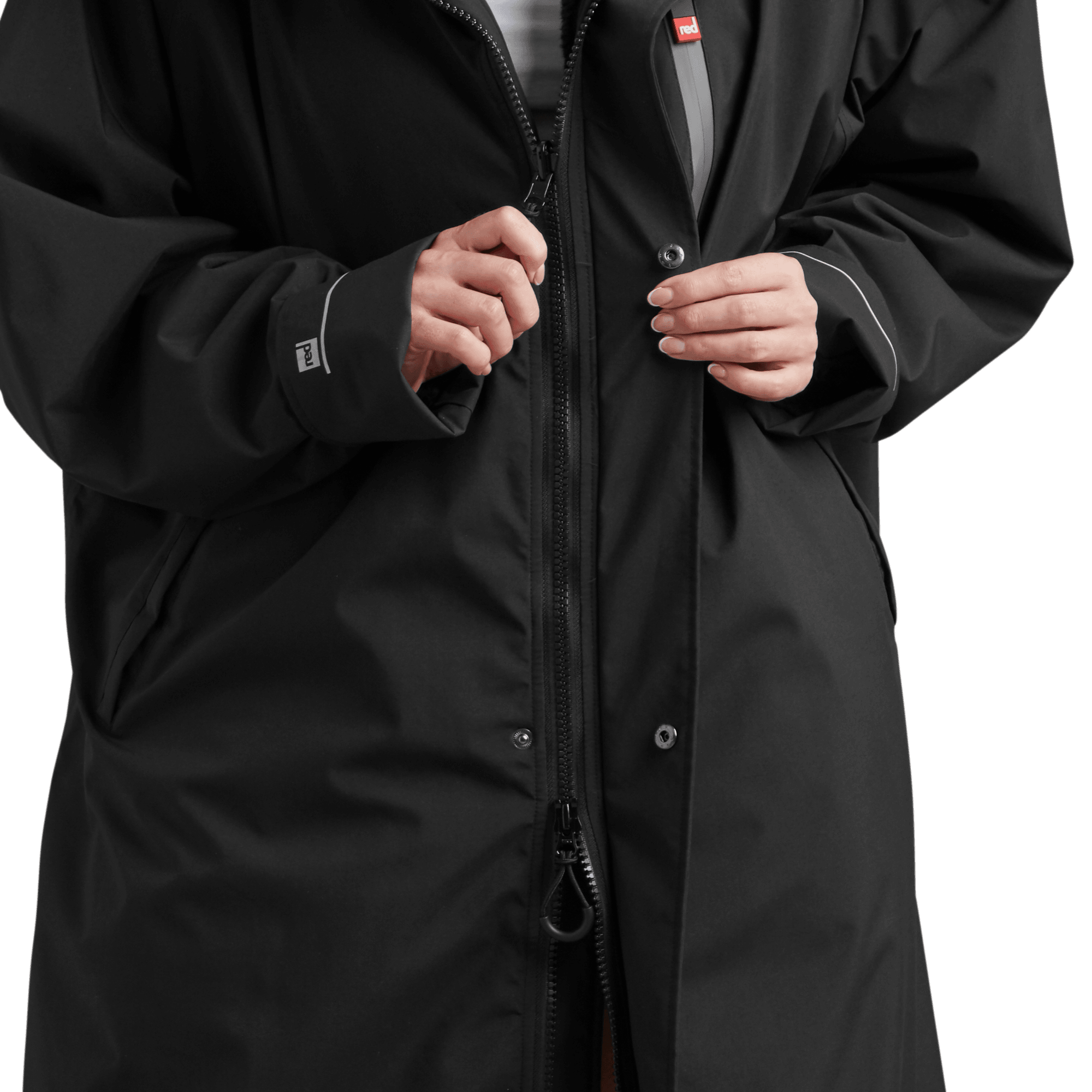 Women's Long Sleeve Waterproof Dry Changing Robe Alter Evo - Stealth Black