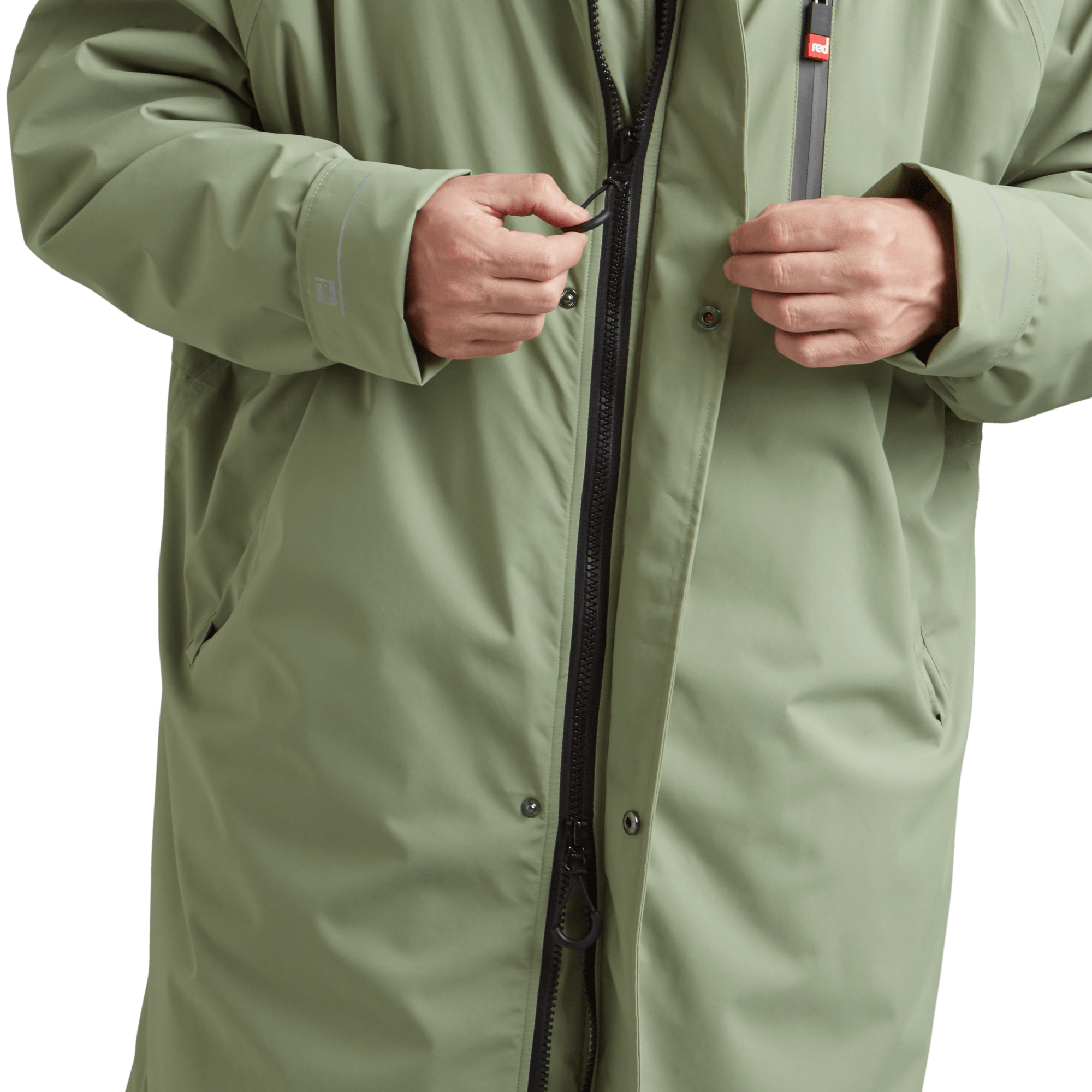 Men's Long Sleeve Waterproof Dry Changing Robe Alter Evo - Sage Green