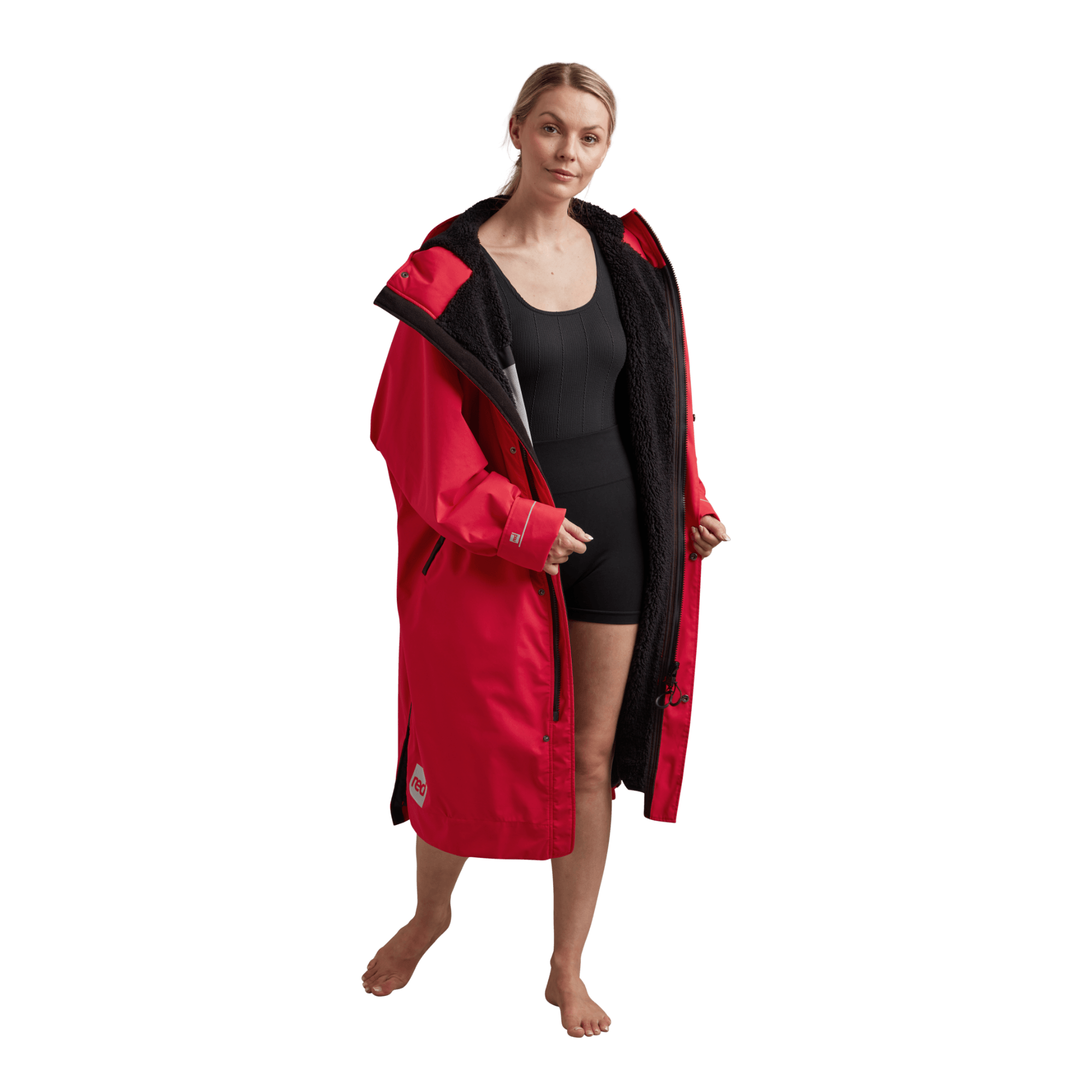 Women's Long Sleeve Waterproof Dry Changing Robe Alter Evo - Siren Red