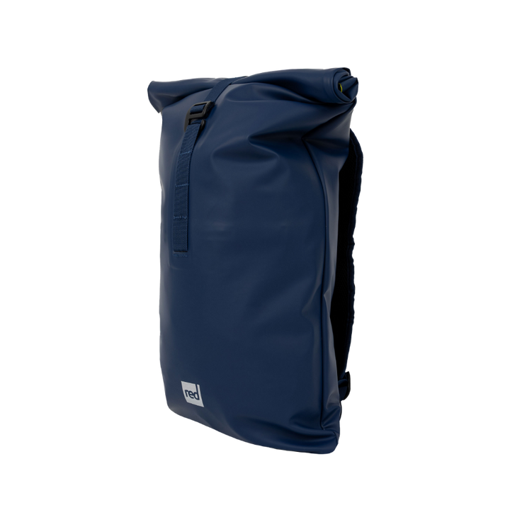 2-in-1 Reversible Swim Tow Float Dry Bag Backpack - Admiral Blue / Neon Yellow