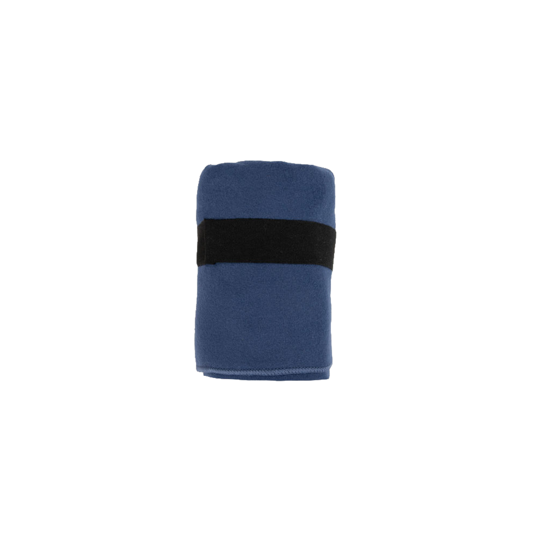 Compact Quick Dry Microfibre Adventure Towel 80 x 40cm - Admiral Blue