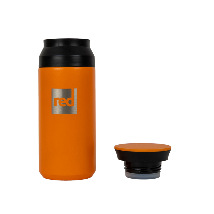 Insulated Stainless Steel Adventure Flask 330ml - Bitter Orange