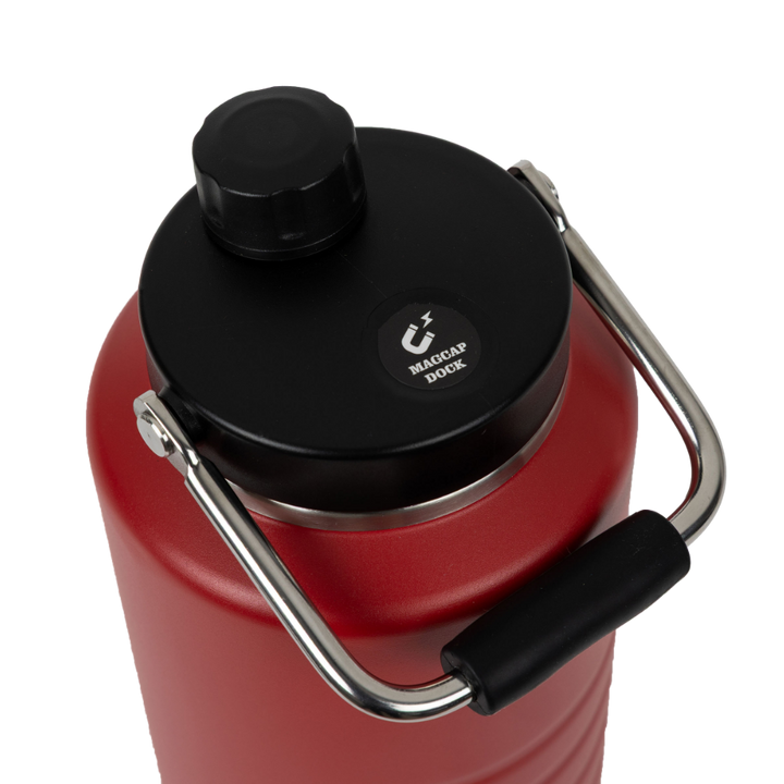 Insulated Stainless Steel Canteen Bottle 2L - Siren Red