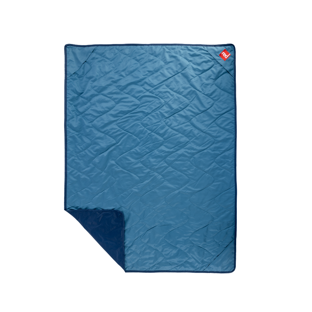 Quilted Lightweight Water-Resistant Adventure Blanket - Ocean Blue