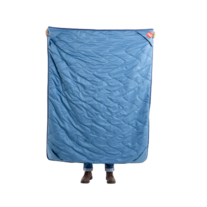 Quilted Lightweight Water-Resistant Adventure Blanket - Ocean Blue