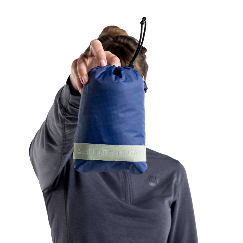 Quilted Lightweight Water-Resistant Adventure Sit Mat - Ocean Blue