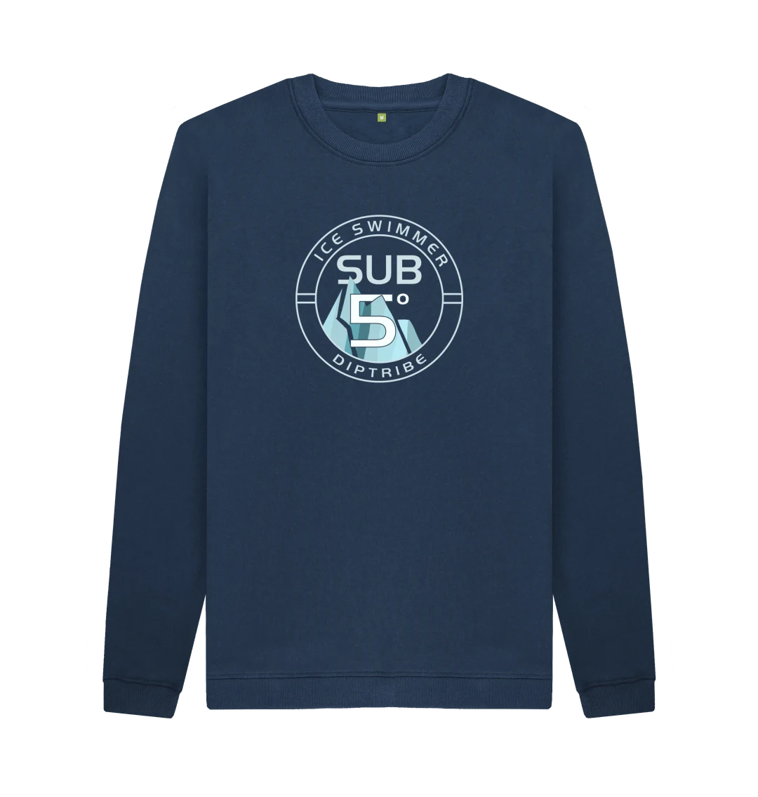 Sub 5 Ice Swimmer Arctic Men's Sweatshirt