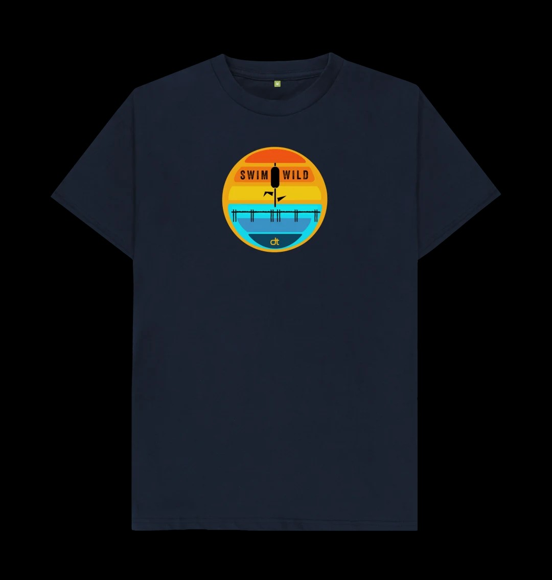 Sunset Swim Wild Men's T-Shirt