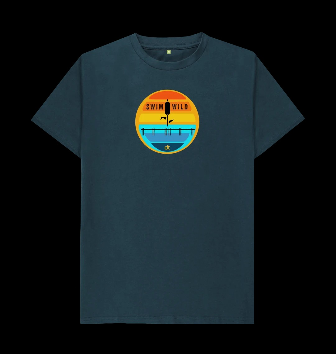 Sunset Swim Wild Men's T-Shirt