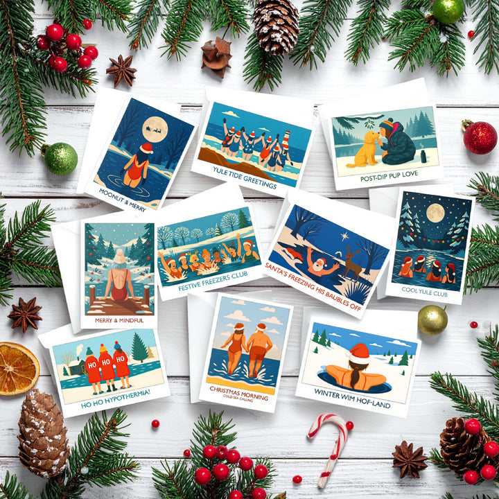 Christmas cards - all ten designs
