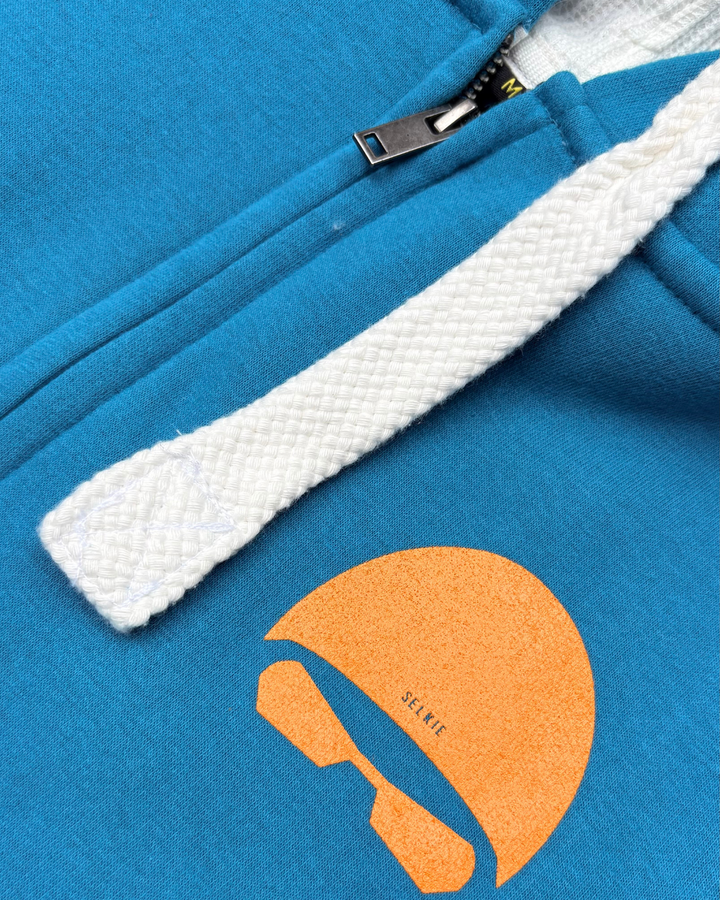 UNISEX ZIP-UP CAP &amp; GOOGLES HOODIE by SELKIE