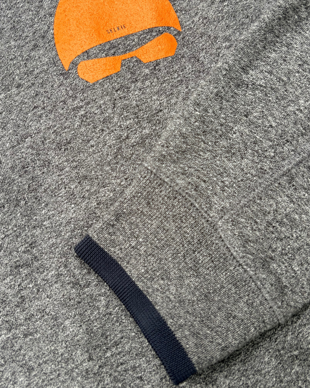 UNISEX CHARCOAL CAP &amp; GOGGLES SWEATSHIRT by SELKIE