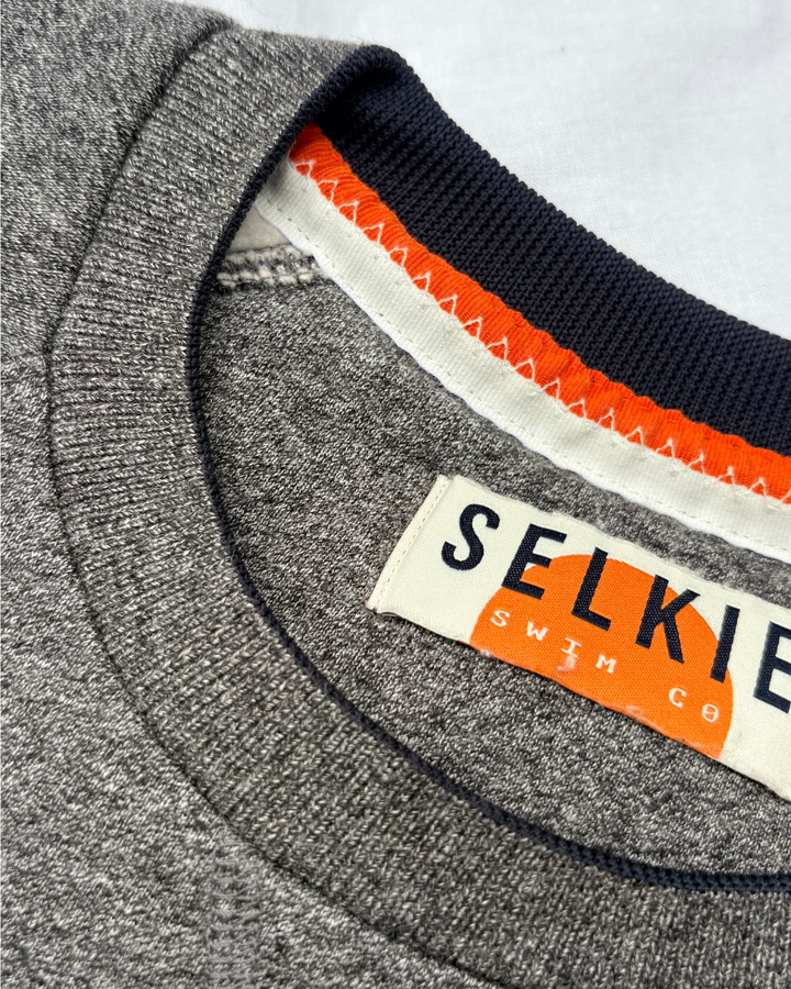 UNISEX CHARCOAL CAP &amp; GOGGLES SWEATSHIRT by SELKIE