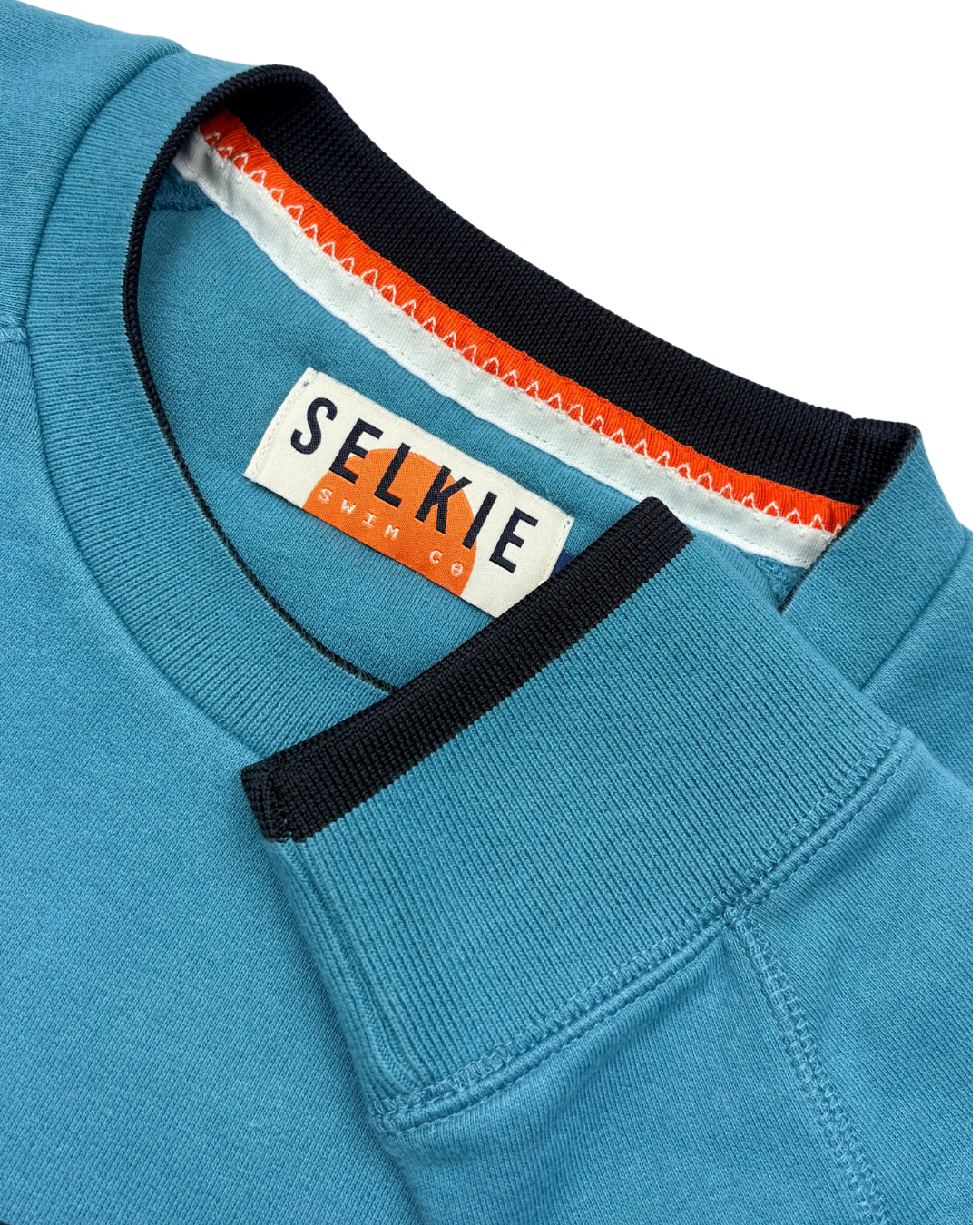 UNISEX TEAL CAP &amp; GOGGLES SWEATSHIRT by SELKIE