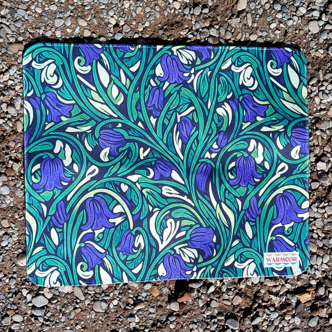 Bluebell &amp; Fern Water-Resistant Outdoor Changing Mat