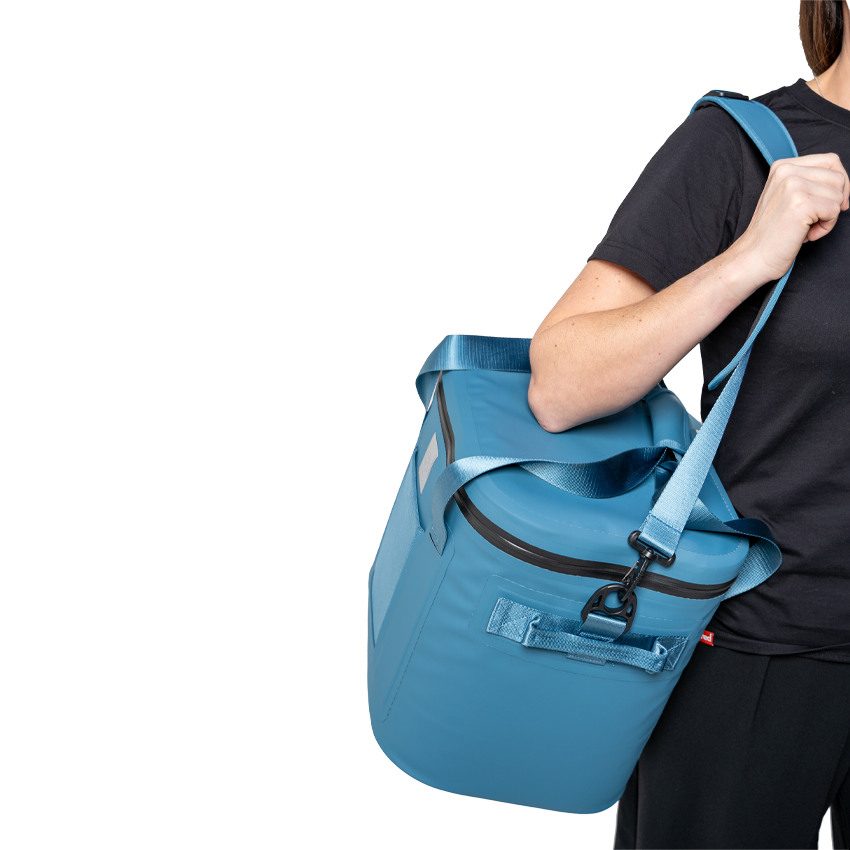 Waterproof Soft Cooler Bag 18L - Storm Blue