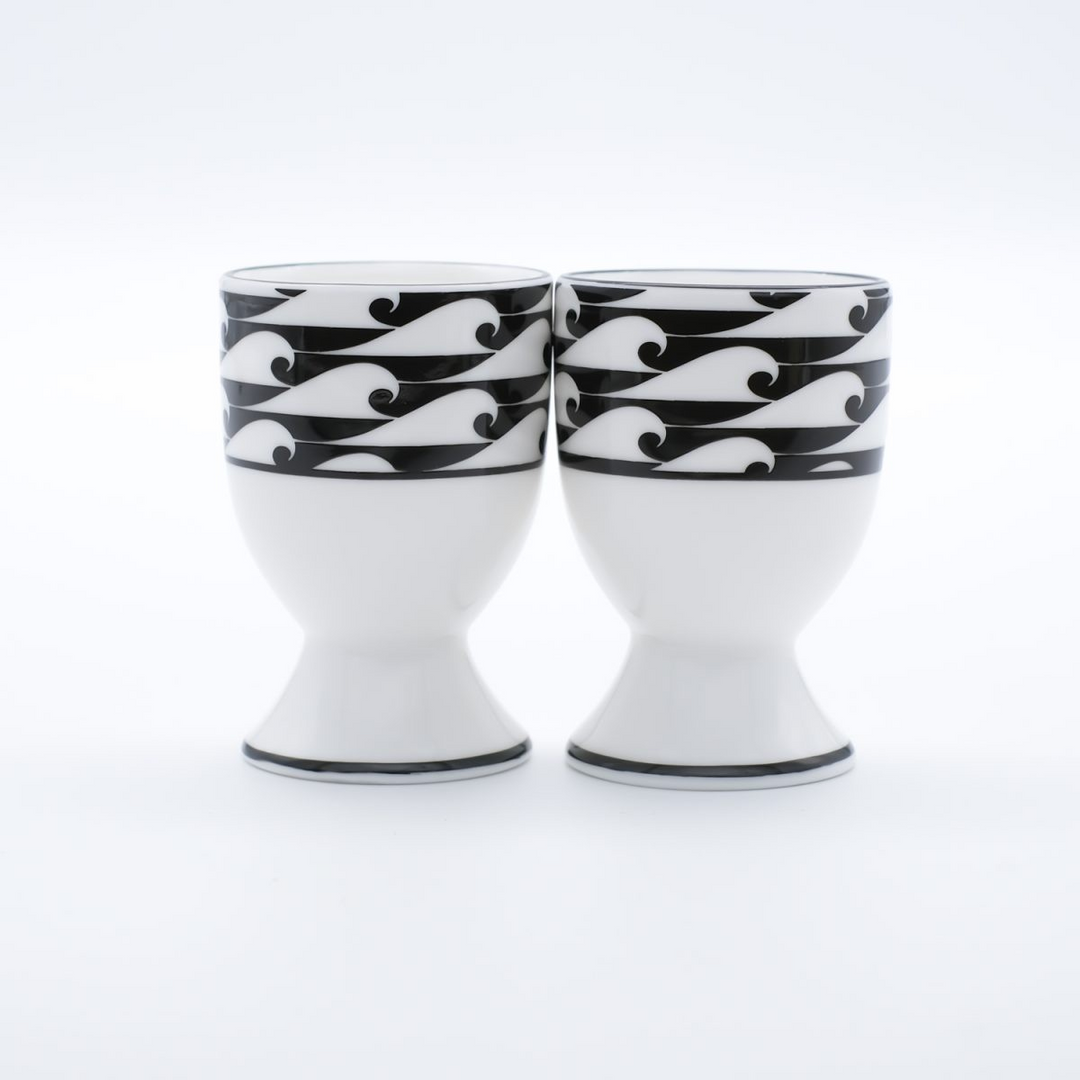 Waves Egg Cup – Set Of Two