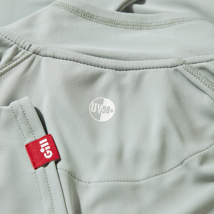 Men’s UV Tec Zip Tee – Long Sleeve UPF50+