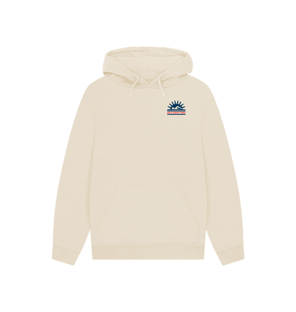 Oat Printed Hoody Front