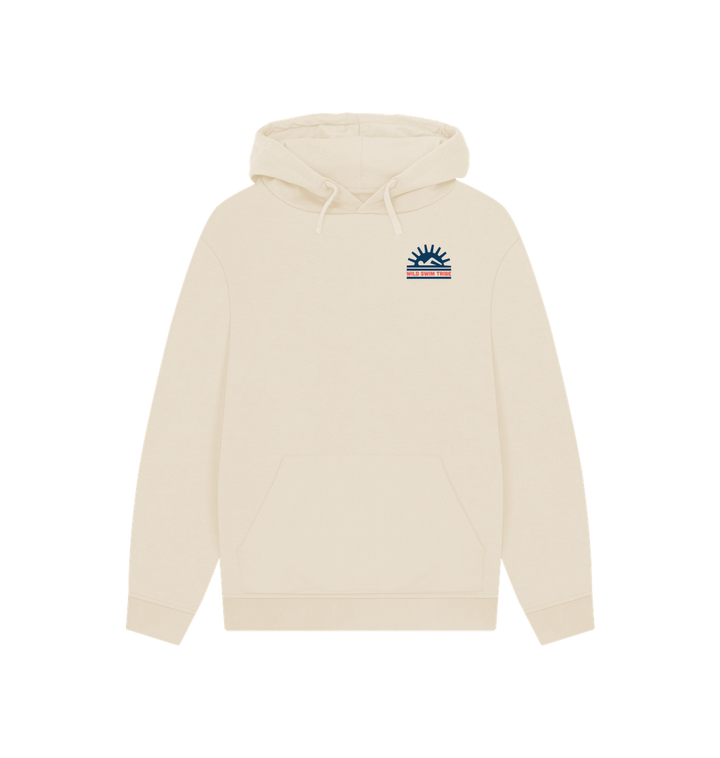 Oat Printed Hoody Front