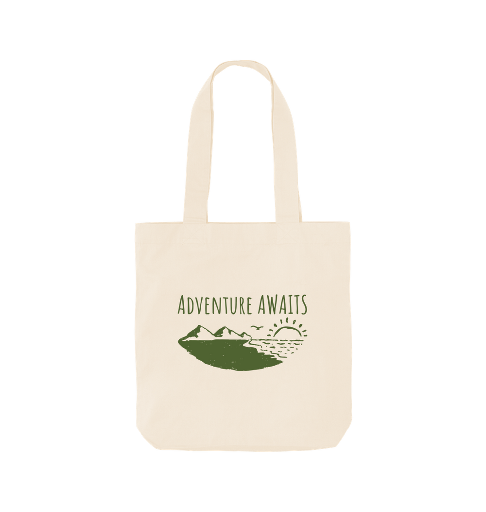 Natural Printed Bag