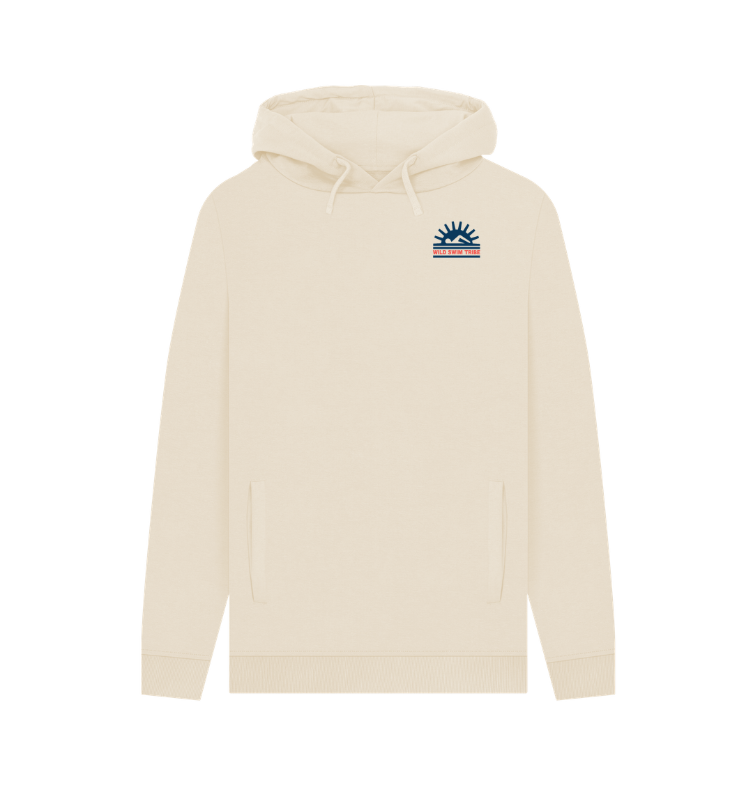 Oat Printed Hoody Front