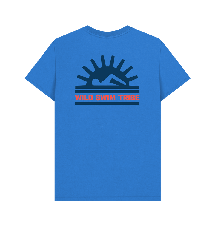 Bright Blue Printed T-shirt