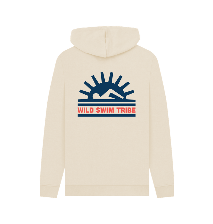 Oat Printed Hoody Back