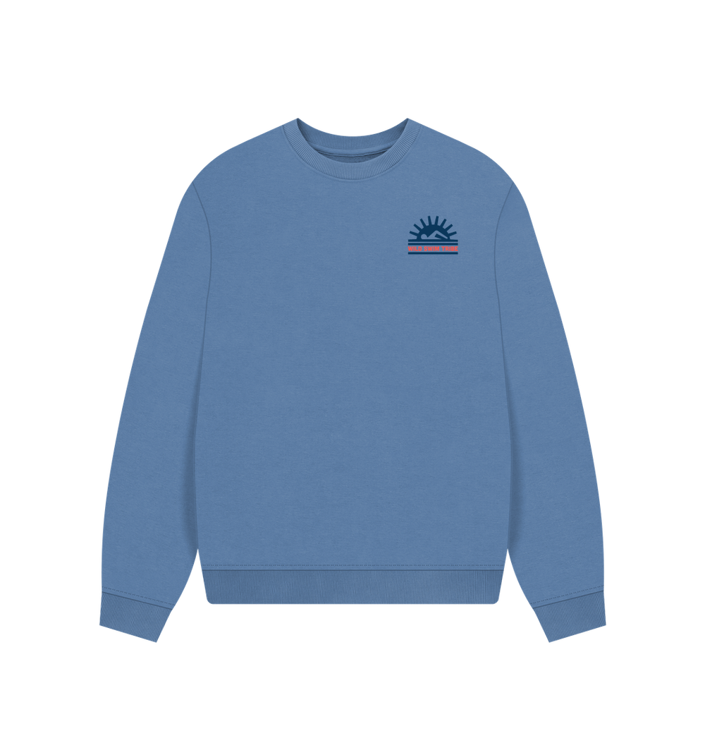 Solent Printed Sweater Front