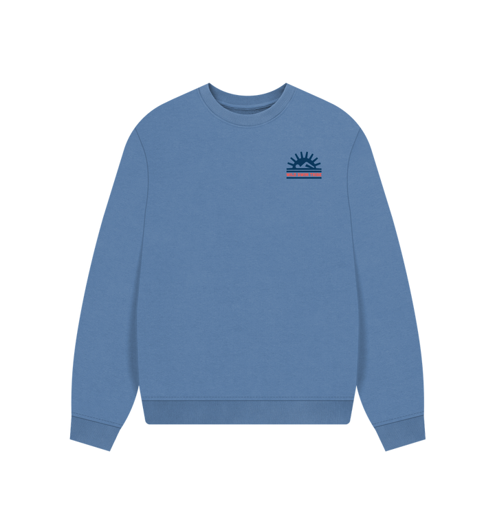 Solent Printed Sweater Front