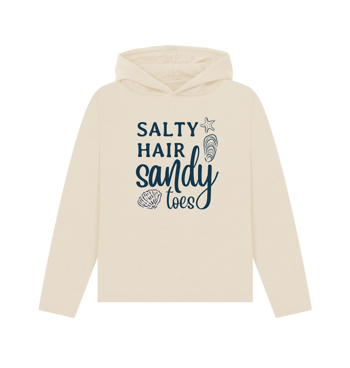 Oat Printed Hoody Front