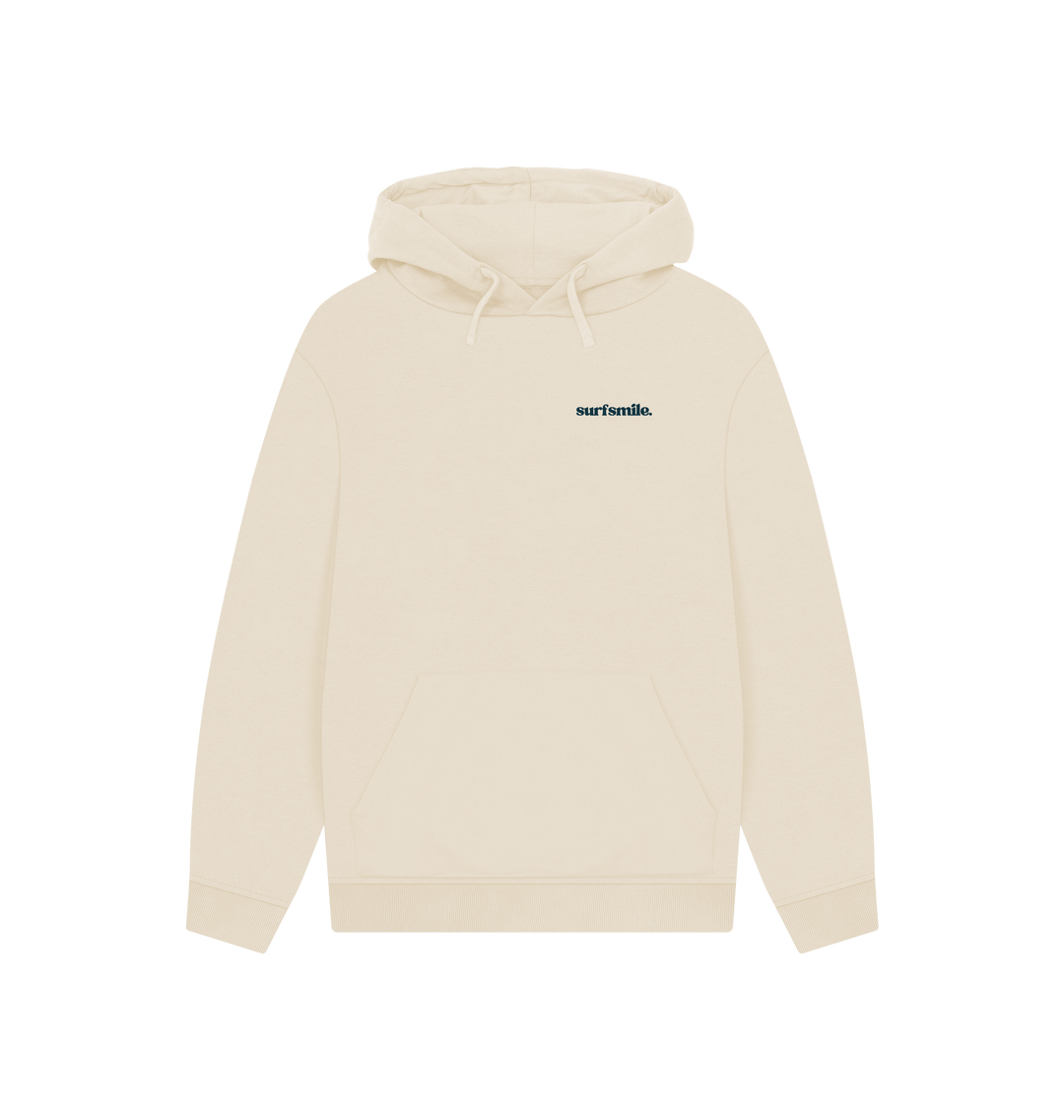 Oat Printed Hoody Front