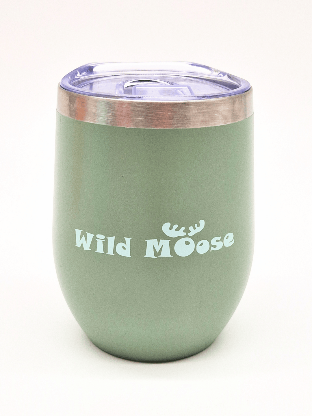 pea green 12oz wine tumbler