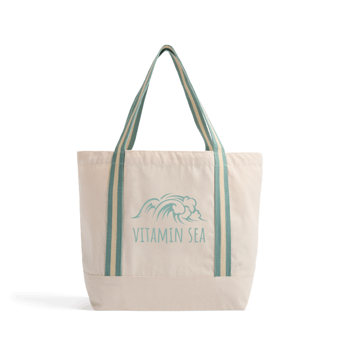 Natural/Sage Green Heat Transfer Bag
