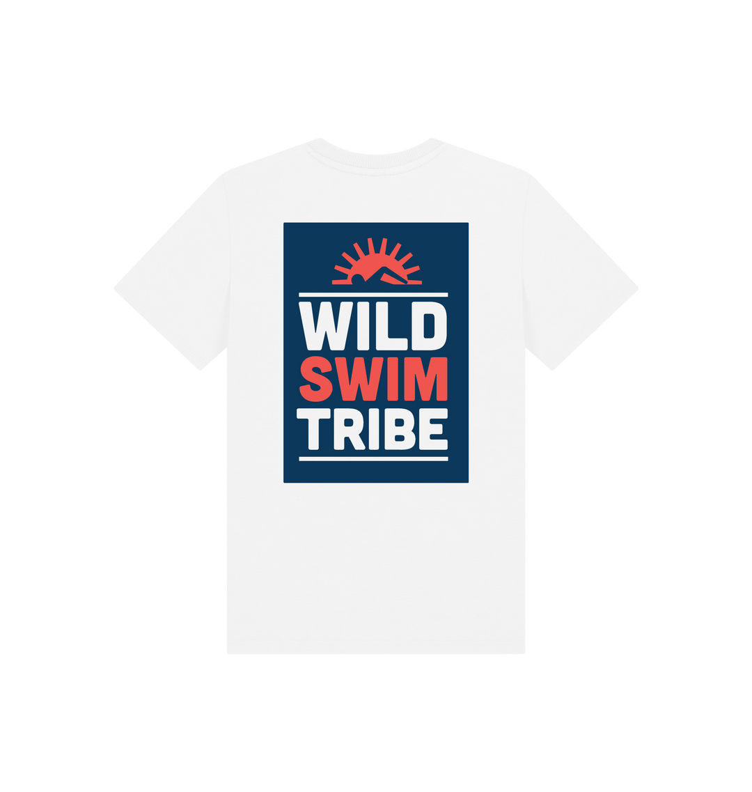 White Printed Kids T-Shirt